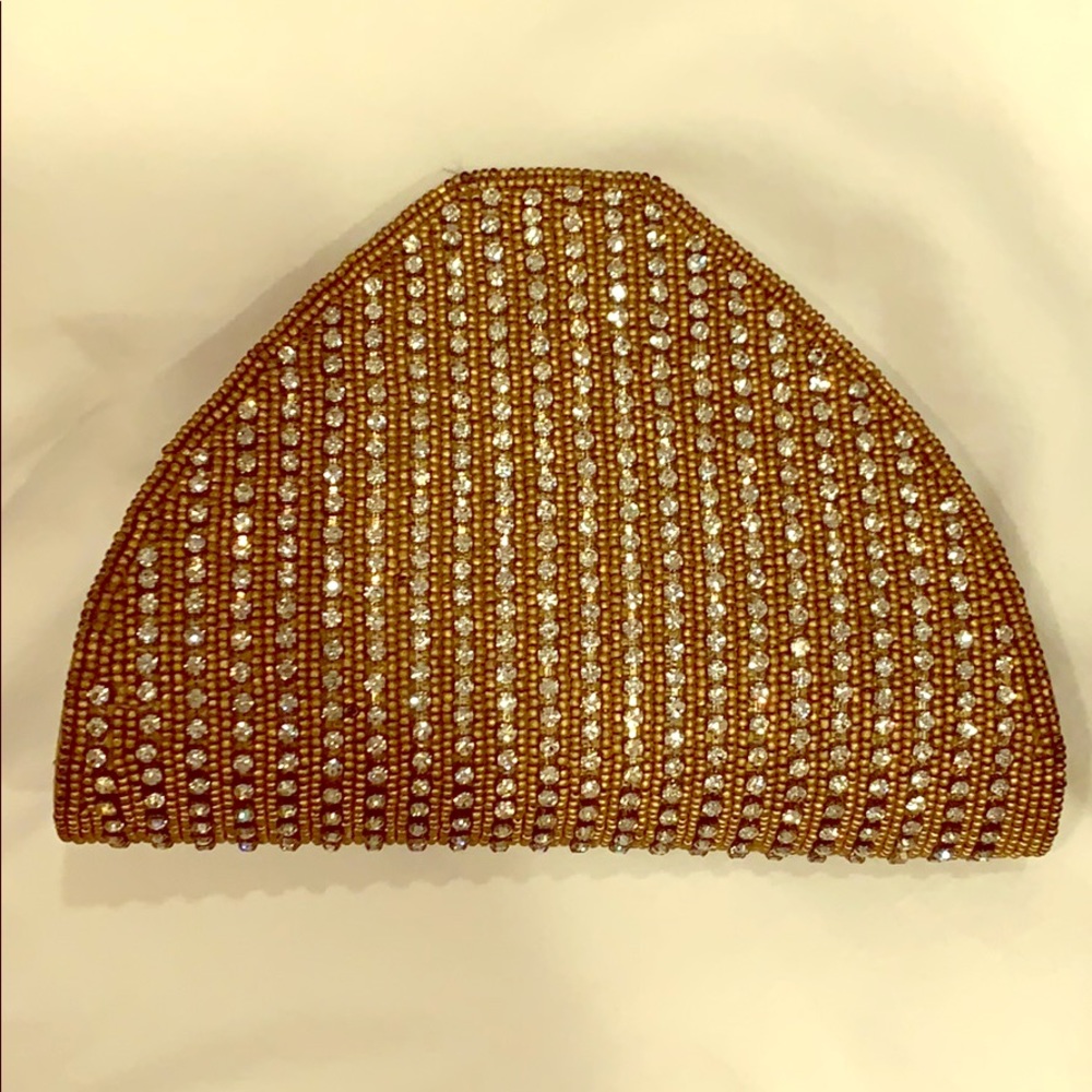 Golden Indian jeweled purse